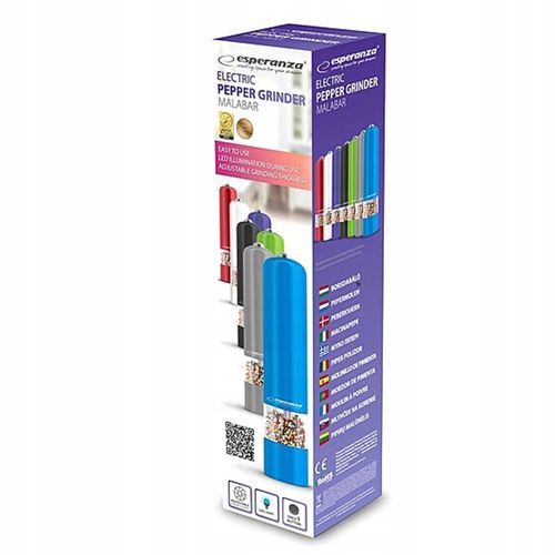 MŁYNEK DO PIEPRZU I SOLI PRZYPRAW ELEKTRYCZNY 1+1 na Arena.pl