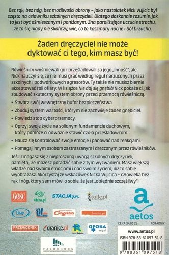 Nie daj sie gnębić! - Nick Vujicic - oprawa miękka na Arena.pl
