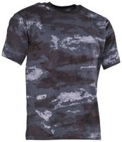 Koszulka US  HDT-camo LE ciemna niebieska 170 g / m²