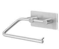 Uchwyt stal szczotkowana papier toaletowy do WC naklejany 3M na płytki swe