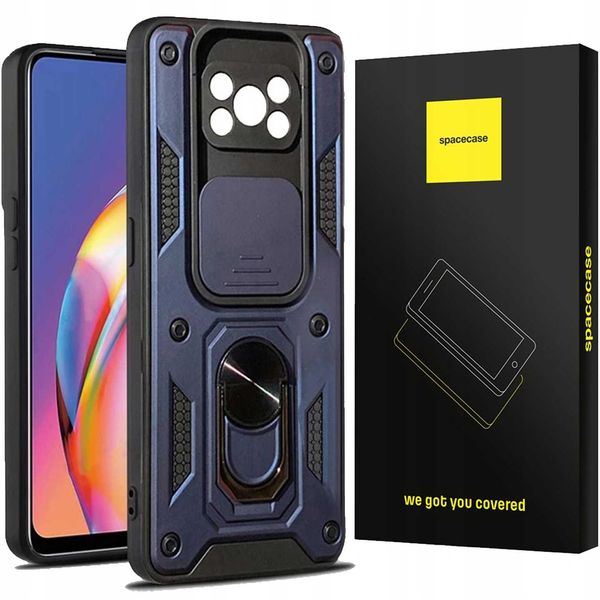 Spacecase Camring Poco X3 Pro Blue zdjęcie 1