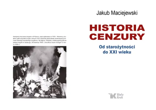 Historia cenzury. Od starożytności do XXI wieku na Arena.pl