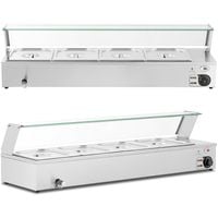 bemar podgrzewacz do potraw bufet grzewczy z osłoną 4 x gn 1/2 2000 w