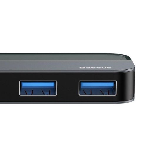 BASEUS TRANSPARENT ADAPTER TYPE-C TO MULTI PORT 5IN1 GREY na Arena.pl