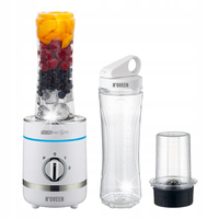 BLENDER NOVEEN SB1100 300W 2 TRYBY KRUSZENIE LODU MŁYNEK 2 BUTELKI LED