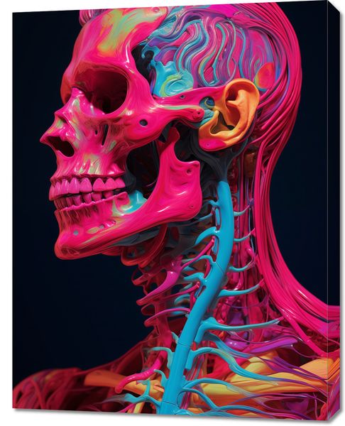 Obraz 70x90cm Anatomia Koloru zdjęcie 1