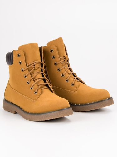 CAMELOWE TRAPERKI Rozmiar - 36 na Arena.pl