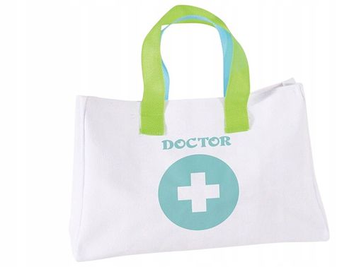 Zestaw Lekarski dla Dzieci Wózek Stacja Doktora Zabawa w Lekarza Stetoskop na Arena.pl