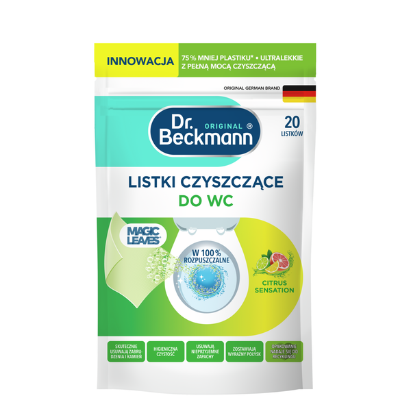 DR BECKMANN Listki do WC Citrus Sensation 20szt zdjęcie 1