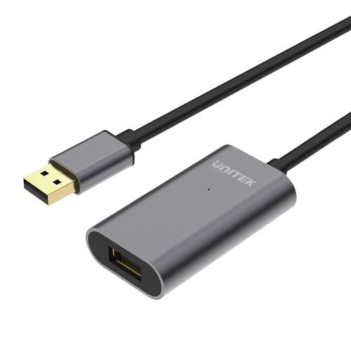 Przedłużacz USB Unitek Y-271 czarny 5 m na Arena.pl