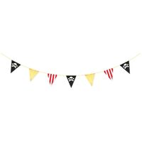 Girlanda piracka papierowa kolorowa piraci pirackie urodziny 135cm
