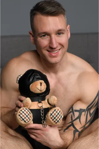xr brands bondage bear kolekcjonerski pluszak 23 cm pomarańczowy na Arena.pl