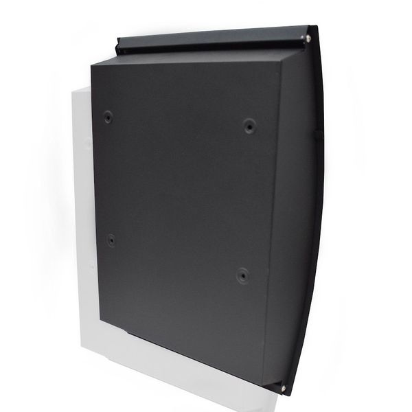 SKRZYNKA POCZTOWA NA LISTY MODERN DESIGN GRAFITOWA 14411 zdjęcie 2