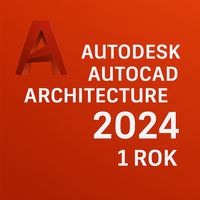 Autodesk AutoCAD Architecture 2024 - 1 rok | 1 stanowisko PC