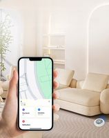 LOKALIZATOR KLUCZY AIR TAG DO iOS APPLE IPHONE BRELOK Z GPS +ETUI BLUETOOTH