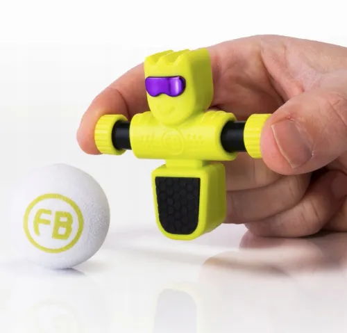 Fat Brain Toys Zielony Piłkarzyk Foosbots Zestaw dla Jednego Gracza na Arena.pl