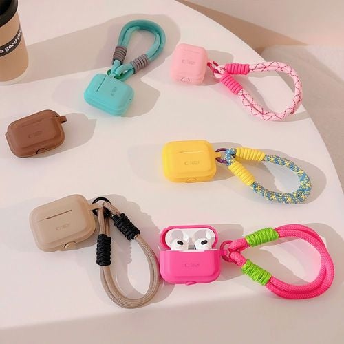tech-protect silicone rope apple airpods pro 1 / 2 chocolate brown na Arena.pl