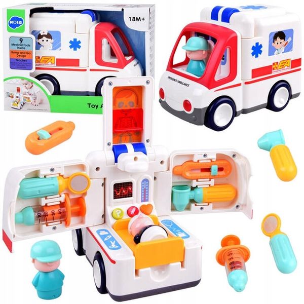 Autko Ambulans interaktywny pacjent ZA4540 zdjęcie 1