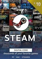 Portfel Steam Doładowanie 10 euro Klucz Doładowanie Karta Podarunkowa 24/7