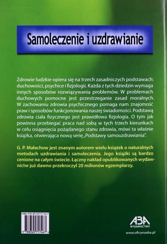 SAMOLECZENIE I UZDRAWIANIE WYD 2022 KSIĄŻKA ABA na Arena.pl