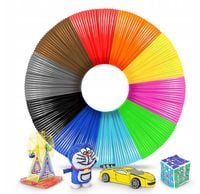 wkłady pcl długopis 3d pen zestaw 10 x filamenty 5m kolor 1,75mm