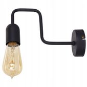LAMPA ŚCIENNA EKO KINKIET ALDEX CZARNY 857C 24h