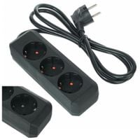 Listwa Zasilająca Przedłużacz Brennenstuhl Eco-Line 3 Gniazda 1,5m Czarny