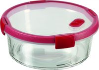 CURVER POJEMNIK COOK OKRĄGŁY 1,2L TRANSPARENTNY CZERWONY