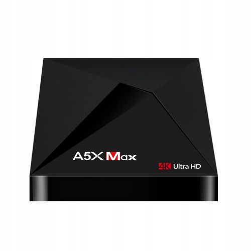 SMART TV BOX A5X MAX Android 9 Pie 4/32GB 4K UHD na Arena.pl