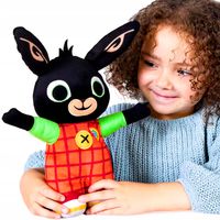 Króliczek BING 30cm - pluszak MÓWI I ŚPIEWA PO POLSKU - baw się i ucz!