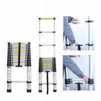 Składana Drabina teleskopowa Dayplus 6,2m hakiem*2