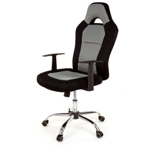 Fotel biurowy Racer 249 - szary na Arena.pl