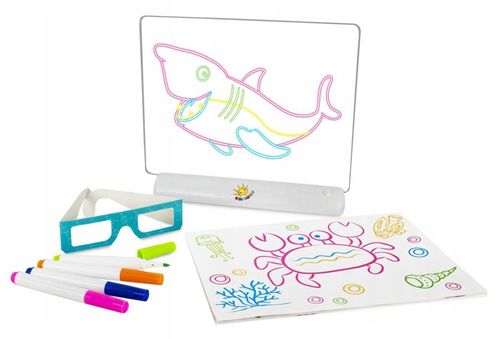 Magiczna tablica do malowania 3D do nauki rysowania dla dzieci na Arena.pl