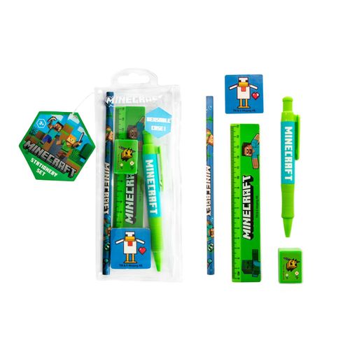 Zestaw przyborów szkolnych Minecraft na Arena.pl
