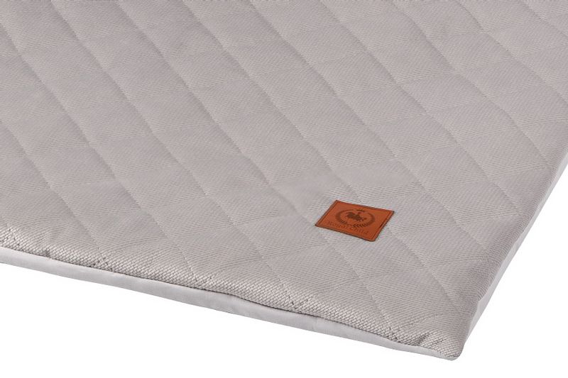 Koc z poduszką szary velvet soft zdjęcie 4