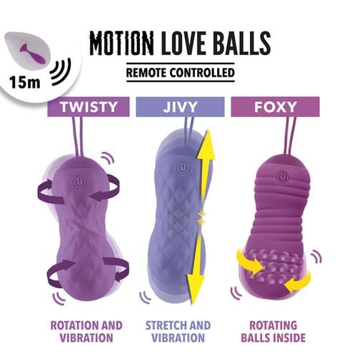 feelztoys   remote controlled motion love balls foxy na Arena.pl