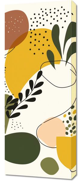 Obraz 40x100cm Botaniczne Impresje zdjęcie 1