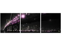 90 80CM OBRAZ T3 ELEM GOLDEN GATE BRIDGE TANEL TEEMUSK DRUK ŚCIENNY