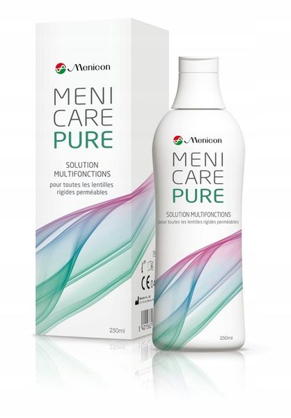 Płyn do soczewek MeniCare Pure 250ml + zdjęcie 1