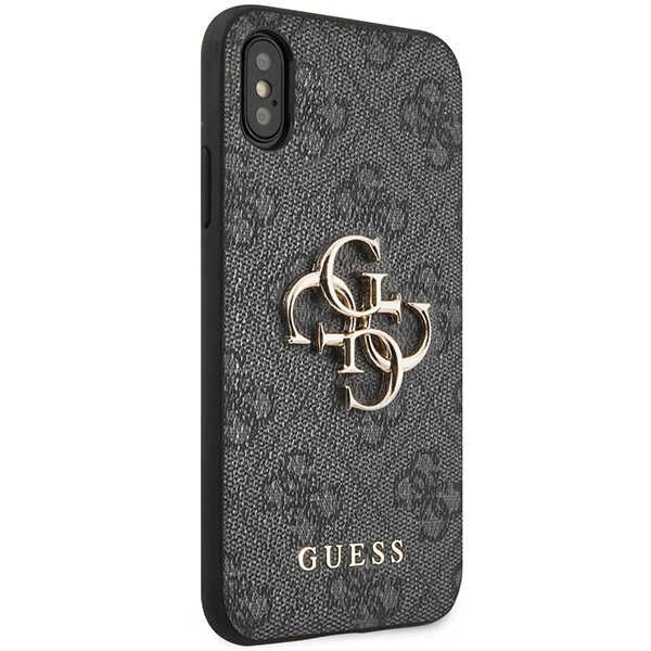 Etui Guess do iPhone XS, iPhone X, Szary zdjęcie 4