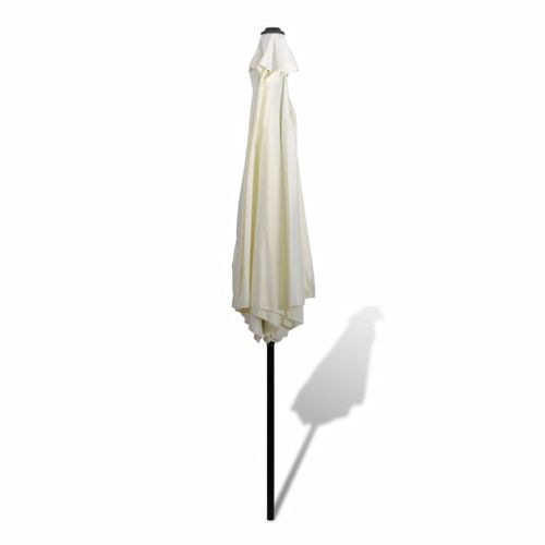 Parasol ogrodowy, biały, 3 m na Arena.pl