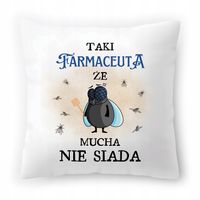 Poduszka Dla Farmaceuty Urodziny Imieniny Prezent Z Nadrukiem Ze Zdjęciem
