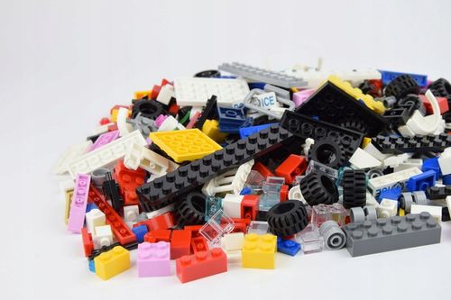 KLOCKI KLOKSY KREATYWNE CLASSIC 500 EL KONSTRUKCYJNE BARDZO DUŻY ZESTAW na Arena.pl