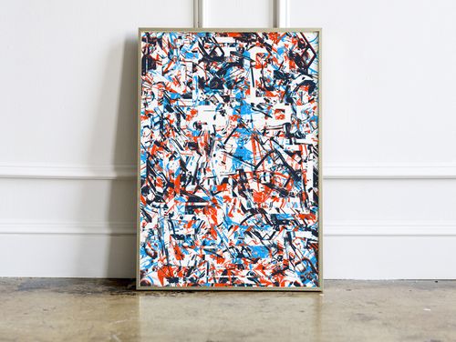 Plakat abstrakcja lastryko 70x100 cm na Arena.pl