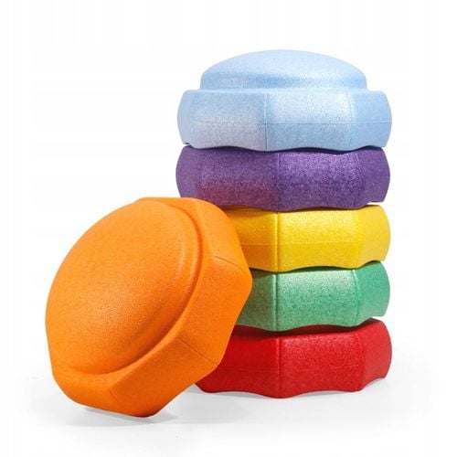 Ścieżka Sensoryczna Kamienie Balansujące Treningu Równowagi Rzeczne Ogrodu na Arena.pl