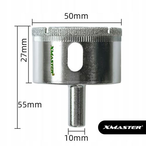 OTWORNICA DIAMENTOWA KORONKA DO PŁYTEK GLAZURY GRESU ZESTAW ⌀ 6-68mm na Arena.pl