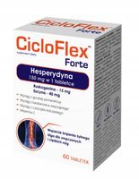 Tabletki na Żylaki i Krążenie Nóg CicloFlex Forte - Ruszczyk, Escyna 60 TAB