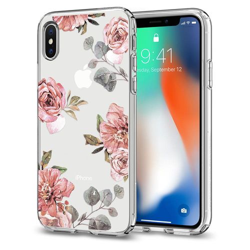 SPIGEN LIQUID CRYSTAL Apple iPhone X - AQUARELLE ROSE na Arena.pl