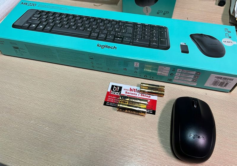 Zestaw bezprzewodowy Logitech MK220 zdjęcie 13