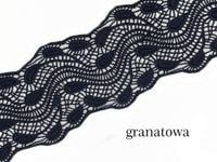 Koronka gipiurowa A 2721 ( 1 mb ) Granatowa